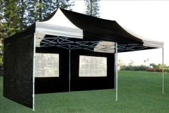 Delta Canopy E Model 10'x20' Black White - Pop Up Tent 11 Delta Canopy E Model 10'x20' Black White - Pop Up Tent