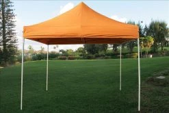 Delta Canopy E Model 10'x10' Orange - Pop Up Tent