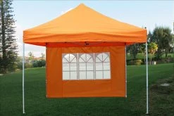 Delta Canopy E Model 10'x10' Orange - Pop Up Tent