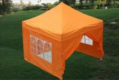 Delta Canopy E Model 10'x10' Orange - Pop Up Tent