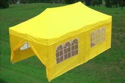 Delta Canopy Pop Up Tents E Model 10'x20' Yellow - Pop Up Tent 11 Delta Canopy Pop Up Tents E Model 10'x20' Yellow - Pop Up Tent