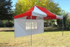 Delta Canopy E Model 10'x15' Red White - Pop Up Tent