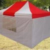 Delta Canopy E Model 10'x15' Red White - Pop Up Tent