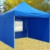 Delta Canopy Pop Up Tents F Model 10'x10' Blue - Pop Up Tent Pro