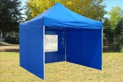 Delta Canopy Pop Up Tents F Model 10'x10' Blue - Pop Up Tent Pro