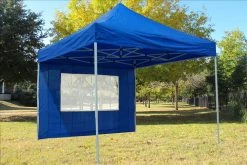 Delta Canopy Pop Up Tents F Model 10'x10' Blue - Pop Up Tent Pro