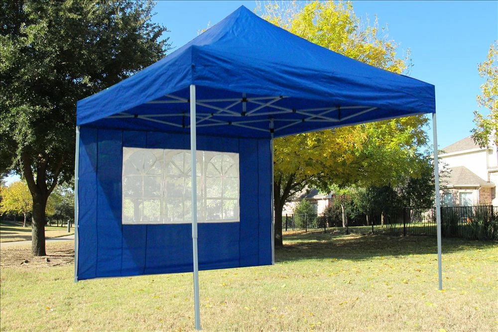 Delta Canopy E Model 10'x10' Blue - Pop Up Tent Pop Up Tents 3 Delta Canopy E Model 10'x10' Blue - Pop Up Tent Pop Up Tents