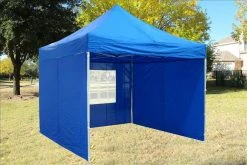 Delta Canopy E Model 10'x10' Blue - Pop Up Tent Pop Up Tents