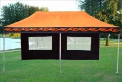 Delta Canopy E Model 10'x20' Orange Flame - Pop Up Tent Pop Up Tents 11 Delta Canopy E Model 10'x20' Orange Flame - Pop Up Tent Pop Up Tents
