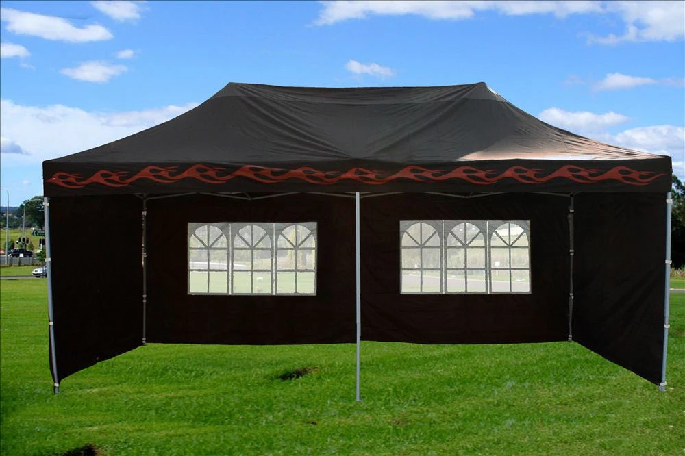 Delta Canopy E Model 10'x20' Black Flame - Pop Up Tent Pop Up Tents 6 Delta Canopy E Model 10'x20' Black Flame - Pop Up Tent Pop Up Tents