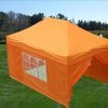 Delta Canopy F Model 10'x15' Orange - Pop Up Tent Pro