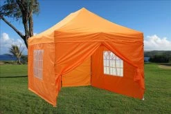 Delta Canopy E Model 10'x15' Orange - Pop Up Tent Pop Up Tents
