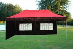 Delta Canopy E Model 10'x20' Red Flame - Pop Up Tent Pop Up Tents 10 Delta Canopy E Model 10'x20' Red Flame - Pop Up Tent Pop Up Tents