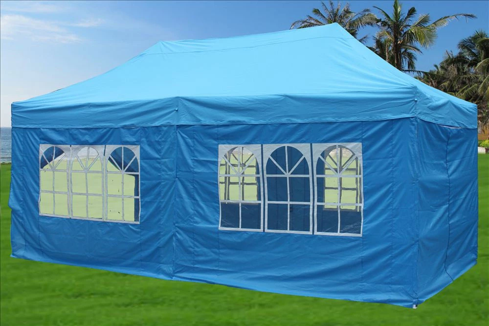Delta Canopy E Model 10'x20' Sky Blue - Pop Up Tent Pop Up Tents 3 Delta Canopy E Model 10'x20' Sky Blue - Pop Up Tent Pop Up Tents
