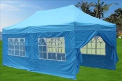 Delta Canopy E Model 10'x20' Sky Blue - Pop Up Tent Pop Up Tents