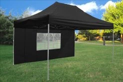 Delta Canopy F Model 10'x15' Black - Pop Up Tent Pro