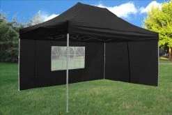 Delta Canopy F Model 10'x15' Black - Pop Up Tent Pro