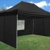 Delta Canopy F Model 10'x15' Black - Pop Up Tent Pro