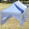 Delta Canopy F Model 10'x20' Blue White - Pop Up Tent Pro