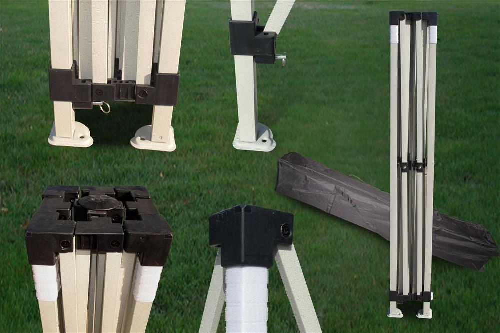 Delta Canopy F Model 10'x10' Red Yellow - Pop Up Tent Pro Pop Up Tents 4 Delta Canopy F Model 10'x10' Red Yellow - Pop Up Tent Pro Pop Up Tents