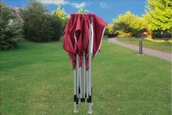 Delta Canopy Pop Up Tents F Model 10'x10' Maroon - Pop Up Tent Pro