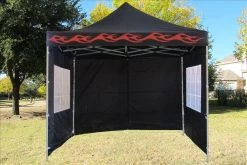 Delta Canopy Pop Up Tents E Model 10'x10' Black Flame - Pop Up Tent