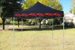 Delta Canopy Pop Up Tents E Model 10'x10' Black Flame - Pop Up Tent