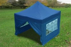 Delta Canopy F Model 10'x10' Navy Blue - Pop Up Tent Pro Pop Up Tents