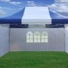 Delta Canopy E Model 10'x15' Blue White - Pop Up Tent