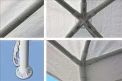 Delta Canopy Party Tents Wedding Tent 10'x30' White 16 Delta Canopy Party Tents Wedding Tent 10'x30' White