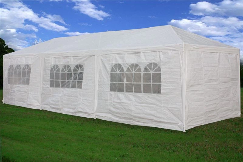 Delta Canopy Party Tents Wedding Tent 10'x30' White 2 Delta Canopy Party Tents Wedding Tent 10'x30' White