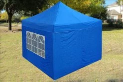 Delta Canopy E Model 10'x10' Blue - Pop Up Tent Pop Up Tents