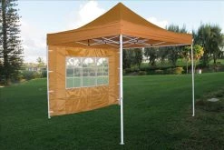 Delta Canopy E Model 10'x10' Burnt Orange - Pop Up Tent