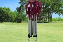 Delta Canopy F Model 10'x15' Maroon - Pop Up Tent Pro