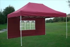 Delta Canopy E Model 10'x15' Maroon - Pop Up Tent