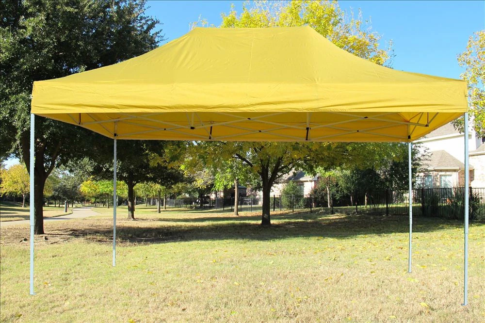 Delta Canopy E Model 10'x15' Yellow - Pop Up Tent Pop Up Tents 3 Delta Canopy E Model 10'x15' Yellow - Pop Up Tent Pop Up Tents