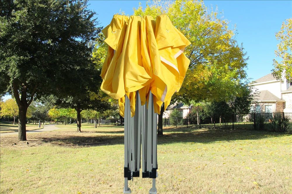Delta Canopy E Model 10'x15' Yellow - Pop Up Tent Pop Up Tents 4 Delta Canopy E Model 10'x15' Yellow - Pop Up Tent Pop Up Tents