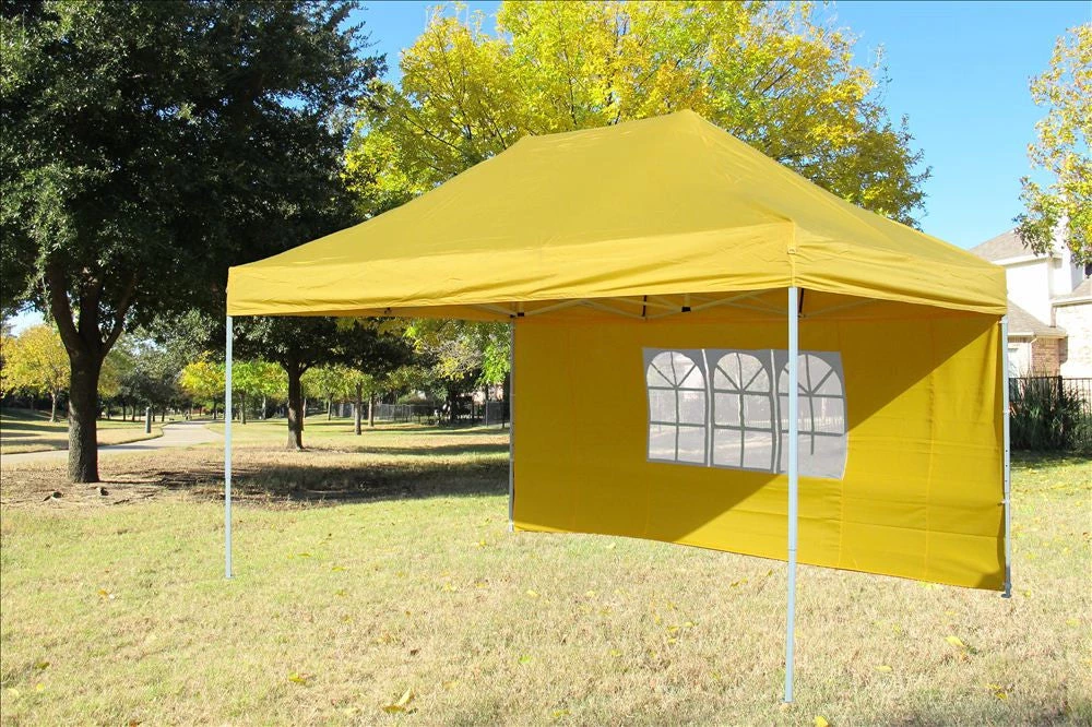 Delta Canopy E Model 10'x15' Yellow - Pop Up Tent Pop Up Tents 2 Delta Canopy E Model 10'x15' Yellow - Pop Up Tent Pop Up Tents