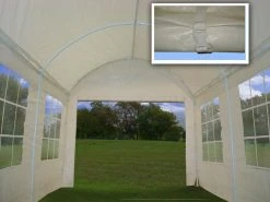 Delta Canopy Party Tents PE Party Tent 20'x10' (Dome) - White