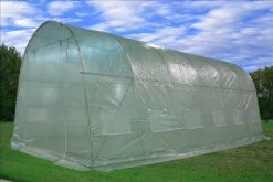 Delta Canopy Greenhouses Greenhouse 20'x10'+Sun Shade Cover - Round Top
