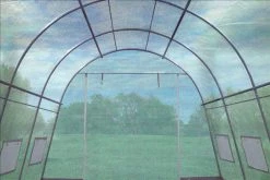 Delta Canopy Greenhouse 20'x10' - Round Top Walk-in Nursery