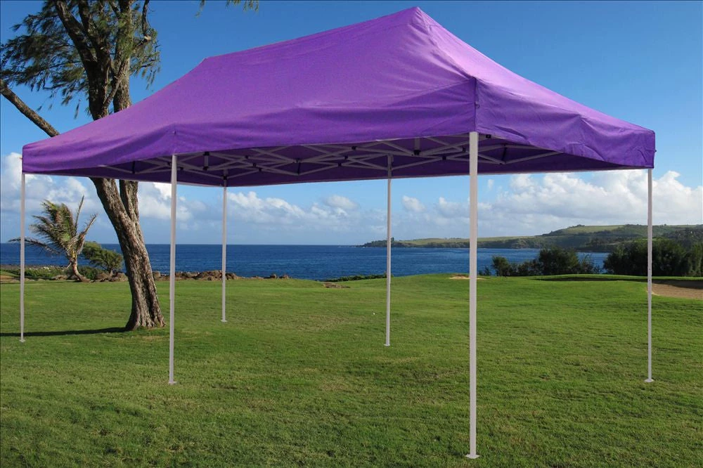 Delta Canopy Pop Up Tents E Model 10'x20' Purple - Pop Up Tent 4 Delta Canopy Pop Up Tents E Model 10'x20' Purple - Pop Up Tent