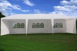Delta Canopy Party Tents Wedding Tent 10'x30' White 12 Delta Canopy Party Tents Wedding Tent 10'x30' White