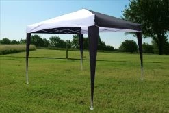 Delta Canopy CS N 10'x10' Black White - Pop Up Tent
