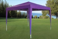 Delta Canopy Pop Up Tents CS 10'x10' Purple - Pop Up Tent