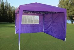 Delta Canopy Pop Up Tents CS 10'x10' Purple - Pop Up Tent