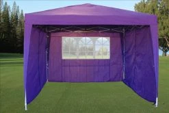 Delta Canopy Pop Up Tents CS 10'x10' Purple - Pop Up Tent