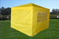 Delta Canopy CS 10'x10' Yellow - Pop Up Tent