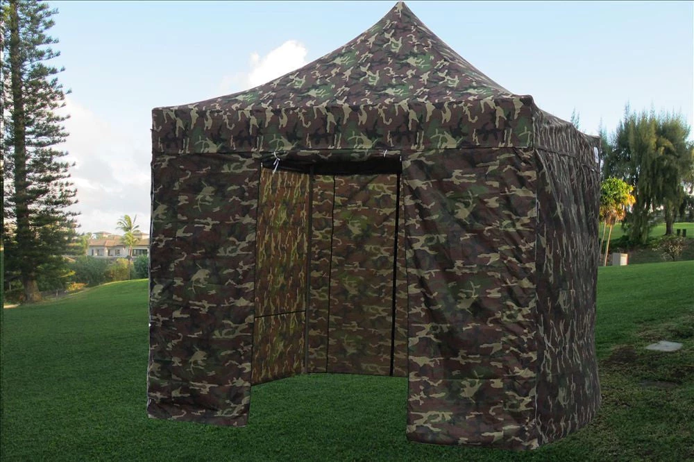 Delta Canopy E Model 10'x10' Camouflage - Pop Up Tent 1 Delta Canopy E Model 10'x10' Camouflage - Pop Up Tent