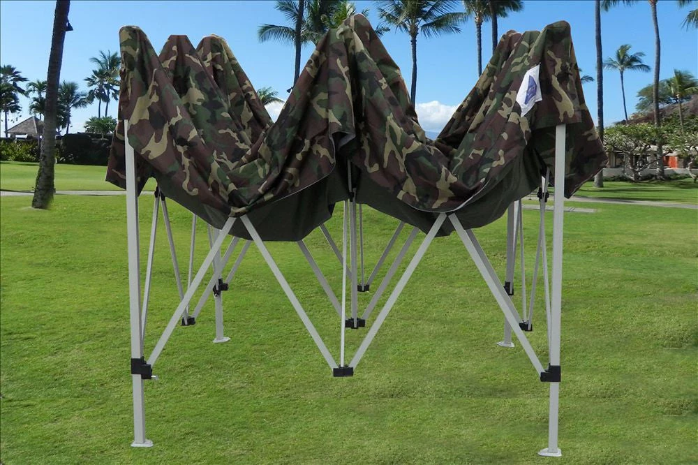 Delta Canopy E Model 10'x10' Camouflage - Pop Up Tent 4 Delta Canopy E Model 10'x10' Camouflage - Pop Up Tent